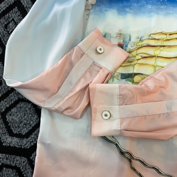 Casablanca Casa Cafe Silk Printed Shirt - Picture 8 of 9